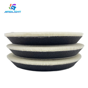 Miếng Lót Đánh Bóng Xe Hơi Bằng Da Cừu Cứng Chính Hãng OEM Miếng Lót Đánh Bóng Da Cừu Hoạt Động Kép 5 Inch - Product Image 5