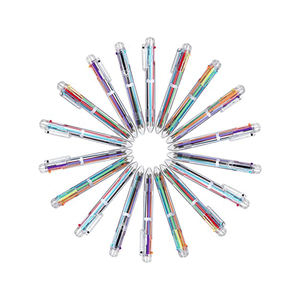 Stylo Multicolore Rétractable 6-en-1 Personnalisé pour Bureau, École, Étudiants, Cadeau, Faveurs de Fête pour Enfants - Product Image 3