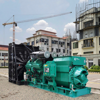 Générateur diesel de secours ByCummins 2000 kW 2500 kVA triphasé 400/230 V 50 Hz pour centrales électriques, mines, champs pétrolifères, certifié ISO CE