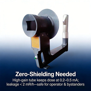 Globesoaring SR-50 Handgehaltenes Strahlungsmessgerät IP65-Schutz Echtzeit-Strahlungserkennung Tragbare Röntgen-Bildgebung Inspektion - Product Image 5
