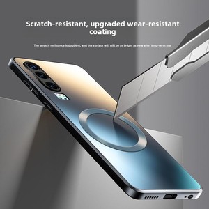 <span class=keywords><strong>Coque</strong></span> de téléphone rigide magnétique mate, anti-empreintes digitales, bord droit, protection antichoc, pour <span class=keywords><strong>Huawei</strong></span> <span class=keywords><strong>P30</strong></span> <span class=keywords><strong>P30</strong></span> Pro - Product Image 4