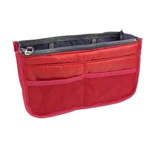 Sac de toilette moderne pliable en tissu polyester léger et de grande capacité, avec double fermeture éclair, épaissi - Product Image 5