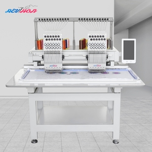 เครื่องปักผ้า REVHON 2 หัว สำหรับงานปักเสื้อผ้า กระเป๋า ป้าย ผ้าลูกไม้ โรงงาน<span class=keywords><strong>จีน</strong></span>สำหรับงานพาณิชย์ - Product Image 3
