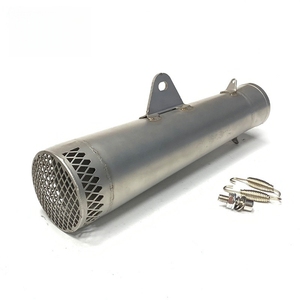 Tubo de escape de motocicleta con cubierta de malla, adecuado para Kawasaki Z800, ZX-6R, ZX-10R, S1000RR, accesorio de modificación, silenciador de motocicleta - Product Image 6
