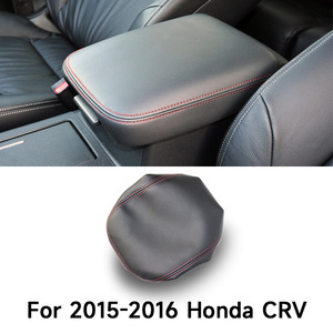 Funda para reposabrazos de consola central, cuero de microfibra auténtico para Honda Crv 2012-2016, caja de almacenamiento, no requiere desmontaje - Product Image 5