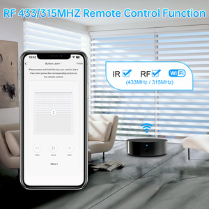 Tuya tuya Wifi <span class=keywords><strong>IR</strong></span> <span class=keywords><strong>RF</strong></span> điều khiển từ xa thông minh thiết bị gia dụng wifi RF433 RF315 phổ quát với Alexa GH cho AC kiểm soát chuyển đổi - Product Image 3