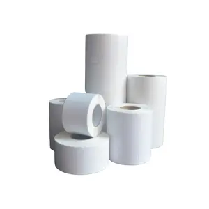 25Ml Empty Glossy Frosted Private Brother Dk-11234 Vinyl Sticker Paper Sticker White Fragile Paper Label Roll