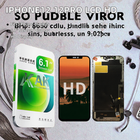 Écran tactile numérique LCD HD de remplacement pour iPhone 12 et 12 Pro – Garantie 1 an