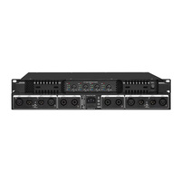Amplificador de tubo de audio de 4 canales 1000W amplificador profesional de alta potencia DSP Clase H transformador de barrera de sonido Ashley