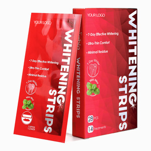 Bandes blanchissantes pour les dents, 14 paires, douces et non irritantes, pour éliminer les taches de tabac, de thé et de café, usage adulte - Product Image 2