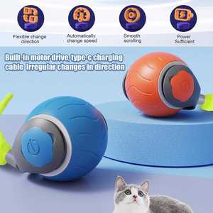 2026 HOT Automatique 360. Jouet interactif intelligent pour chat et chien, balle électrique amusante pour jeu autonome - Product Image 5