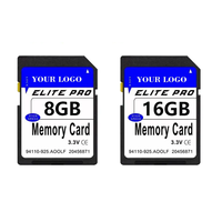 Günstige Speicher SD-Karte Bulk 2GB 4GB 8GB 16GB 32GB 64GB 128GB Hochgeschwindigkeits-Navigation CID SD-Karte für Digital kameras Laptops
