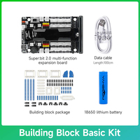 Nouvelle carte d'extension Super Bit de mise à niveau compatible avec les briques LE GO pour BBC Micro Bit V2
