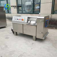 Scie à ruban à viande à vitesse réglable Machine de découpe Nettoyage sans effort Coupe des os et de la viande en bois