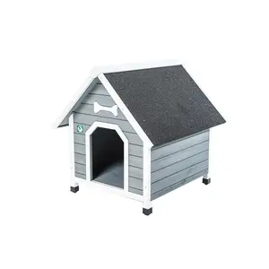 Уличный дешевый домик для собак, деревянная собачья будка, собачья клетка для продажи