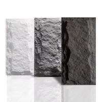Prix direct usine – Panneaux muraux 3D autocollants en PU imitation pierre, modernes, étanches, pour intérieur/extérieur, pour la décoration