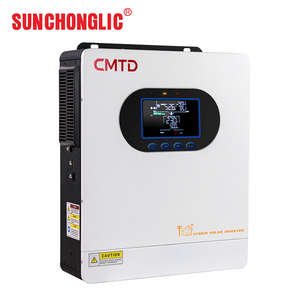 ขายตรงจากโรงงาน ปลอดภัย ประสิทธิภาพสูง CE- 6200W อินเวอร์เตอร์พลังงานแสงอาทิตย์แบบไฮบริด รองรับแบตเตอรี่ลิเธียมไอออน พร้อมตัวควบคุม MPPT ในตัว - Product Image 1