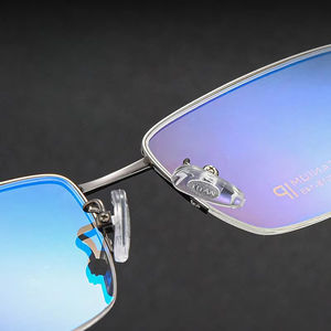 عرض خاص إطارات بصرية خفيفة الوزن للرجال نظارات قصر النظر إطار نظارات تيتانيوم عتيق عصري - Product Image 4