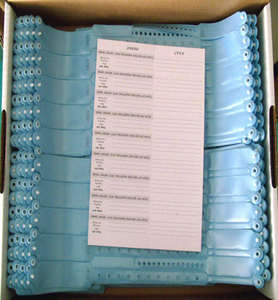 Bandas de identificación de tarjeta de inserción del paciente Pulseras de identificación de hospital Pulseras de identificación para adultos - Product Image 6