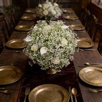Centres de table artisanaux en roses vertes, blanches et roses, boule de fleurs, arrangement floral artificiel, centres de table floraux en gros