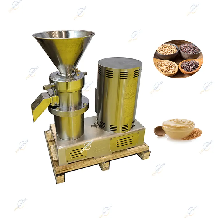 Hot Sale Chocolate Food Hazelnut Sunflower Seed Pistachio Almond Cashew Nut Sesame Peanut Paste Butter Colloid Mill