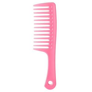 Offre Spéciale coupe de cheveux humide barbier cheveux lisseur peigne grand peigne à dents larges longs coiffure cheveux bouclés peignes - Product Image 6