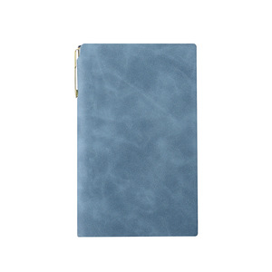 Carnet Peng Tuan A6 en cuir souple, reliure sans fil, parfait pour le bureau, 100-200 pages, personnalisable avec impression de logo - Product Image 1