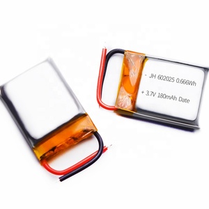 Công suất cao 3.7V 180mAh Pouch Lithium ion có thể sạc lại pin tuổi thọ 802025 702025 602025 GPS thiết bị theo dõi với LiFePO4 - Product Image 5