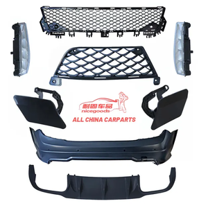 Kit de carrocería de parachoques delantero de fibra de carbono <span class=keywords><strong>ZS</strong></span>, piezas de automóvil debajo de la rejilla con labio delantero, parachoques delantero elegante para <span class=keywords><strong>ZS</strong></span> 1/2/2/1/2/1/2" - Product Image 5