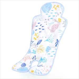 Chaise haute pour bébé, siège de sécurité, coussin rafraîchissant, poussette, coussin respirant en glace - Product Image 4