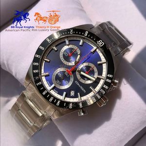 Reloj Mecánico de Moda para Hombre de Calidad 5A, Marca Hardman, Correa Resistente al Agua, Calendario Integrado, Velocímetro de Tres Discos - Product Image 1