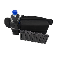 Sac banane de stockage euro tridimensionnel à 8 fentes avec porte-bouteille d'eau sac de rangement pour pièces de monnaie