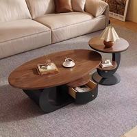 Table basse moderne pour salon, luxe léger, sensation haut de gamme, nouvelle table basse de designer pour salon