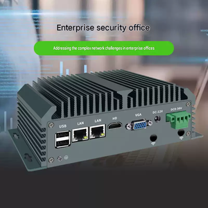 BKHD J1900 N100 J6412 i3 i5 มินิพีซีอุตสาหกรรมแบบ Dual LAN Dual COM 9 36V คอมพิวเตอร์ฝังตัว - Product Image 2
