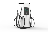 Station de recharge rapide DC tout-en-un 240 kW 480 kW 4 pistolets CCS2 CCS1 CHAdeMO GB/T NACS pour véhicules électriques en parking
