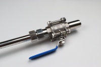 Industrial Thermal Mass Gas Flow Meter RS485 4-20mA Output Compressed air Oxygen Nitrogen Pipeline Monitoring Energy Management