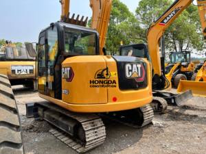 Cat307E2ตีนตะขาบรถขุดดินไฮดรอลิกมือสองเครื่องขุดดินใช้ Cat305หนอนผีเสื้อ7ตัน308cl ญี่ปุ่น - Product Image 5