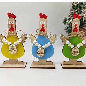 <b>Easter</b> Bunny Wooden <b>Ornaments</b> Rabbit Shape Handmade Decor Indoor Party Craft <b>Easter</b> Decoration - Product Image 5