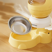 Distributeur de nourriture manuel pour chat, 2 modes réglables, distributeur de nourriture pour animaux de compagnie, bol en acier inoxydable, jouet de distribution de friandises pour petits chats et chiens