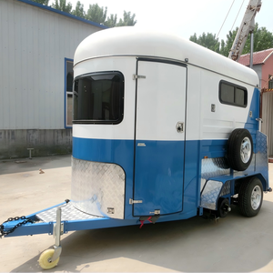 Herui 2 Horse Straight Loader Horse Trailer Flotador de caballos con carga útil de 1300kg - Product Image 5