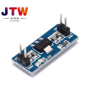 JTW AMS1117 โมดูลควบคุมแรงดันไฟฟ้า 3.3V 5V DC บอร์ดจ่ายไฟเชิงเส้นพร้อมไฟ LED - Product Image 1