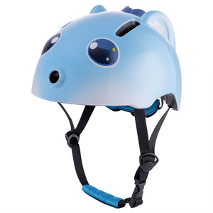 Casco Infantil Azul con Estampado Animal, Transpirable, para Patinaje, con Cierre de Hebilla - Product Image 1