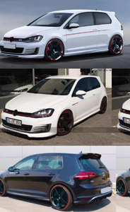 Pour Volkswagen <span class=keywords><strong>Golf</strong></span> <span class=keywords><strong>7</strong></span> <span class=keywords><strong>GTI</strong></span> Bodykit utilisé Refit pour <span class=keywords><strong>Oettinger</strong></span> lèvre avant lèvre arrière petit boîtier pièces de carrosserie en plastique voiture avant - Product Image 4