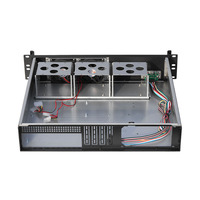2U 19 "châssis de serveur d'ordinateur industriel de bureau à montage en rack serveur Ipc Pc I3 /i5 / I7 en option