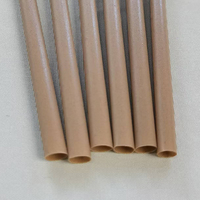 Pailles biodégradables à bagasse Taille personnalisée Fabricant de pailles à boire éco-compostables