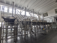 Équipement de brasserie commerciale METO 2500L 3500L, machine à brasser la bière en acier inoxydable, ligne de production de bière artisanale
