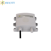 Détecteur de gaz mural SW6CO01 avec capteur de CO, RS485 Modbus RTU, 0-1000ppm, 0-2000ppm, affichage OLED en option, surveillance haute précision