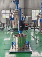 Mélangeur émulsifiant en acier inoxydable DPR-1.1kw, capacité 50L, cisaillement élevé pour usage en laboratoire dans les industries chimiques et cosmétiques