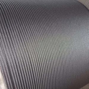 6X19 6X36 6X37 4V39s 4X31ws 35wx7 + เชือกลวดเหล็กชุบสังกะสีความแข็งแรงสูง5FC - Product Image 6