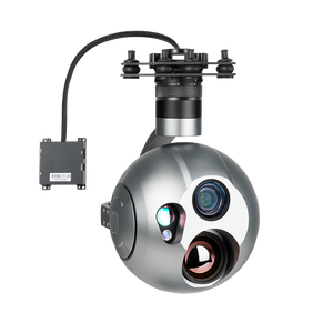UUUFLY A20KTR 4K AI 3-Axis Stabilized <b>Camera</b> <b>Gimbal</b> Tracking Zoom Thermal Laser <b>Gimbal</b> - Product Image 2